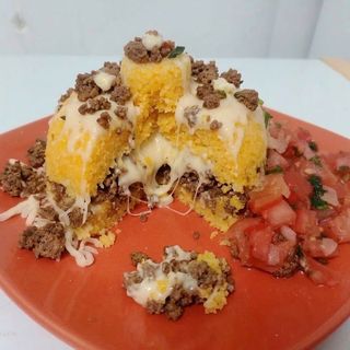 Cuscuz de Seca e Catupiry