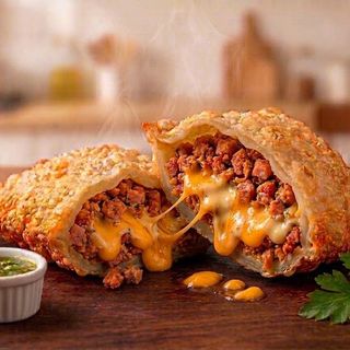 Pastel de Chouriço e Cheddar