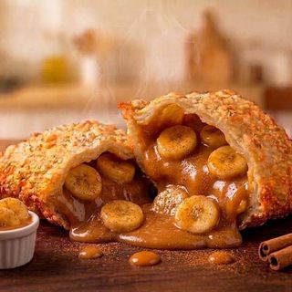 Pastel de Banana e canela
