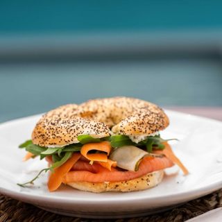Bagel de Salmão Fumado