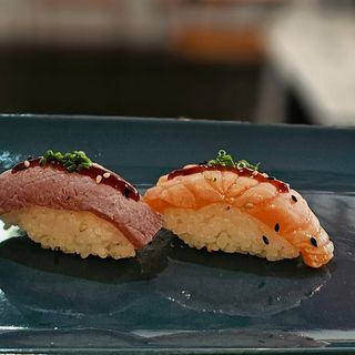 Duo de Nigiris Braseados (6 un.)