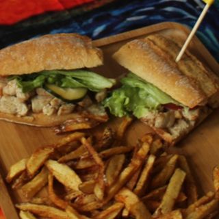 Sandes De Frango Com Molho Mancara