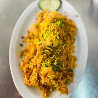 Biryani de Camarão