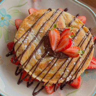Morango com Nutella