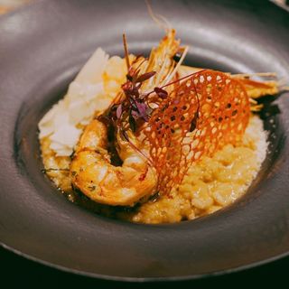Risotto ai Gamberi e Tigre
