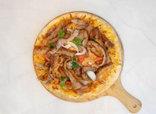 Pizza de Kebab