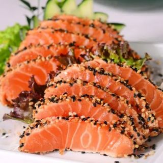S41. Tataki de Salmão 12 Peças