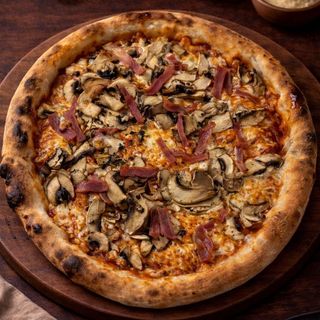 Ham & Mushroom Pizza