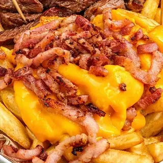 Batata com Bacon e Cheddar