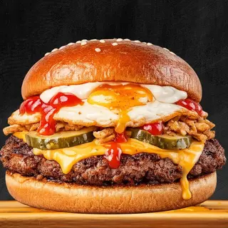Ovos e Queijo Derretidos