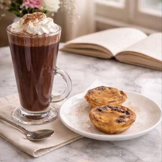 Chocolate Quente e Chantilly