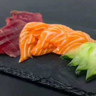 Sashimi Mix 8 Peças (Salmão + Atum)