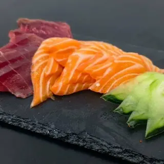 Sashimi Mix 12 Peças (Salmão + Atum)