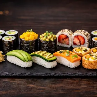 Sushi Vegan Selection - 18 Peças