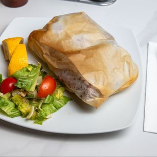File de șalău al Cartociu cu legume