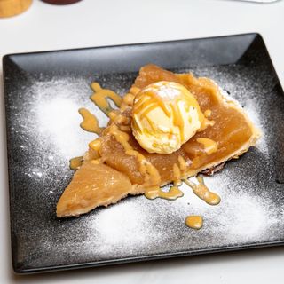 Tarte Tatin cu înghețată