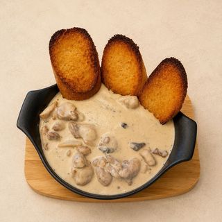 Pollo Gorgonzola E Funghi