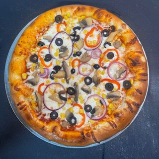 PIZZA VEGETARIANA DE POST 30 CM