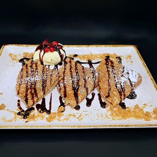 Clătite cu Nutella și Înghețată