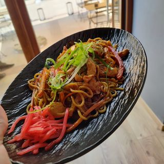 Yakisoba pork
