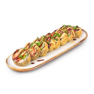 Tempura salmon roll