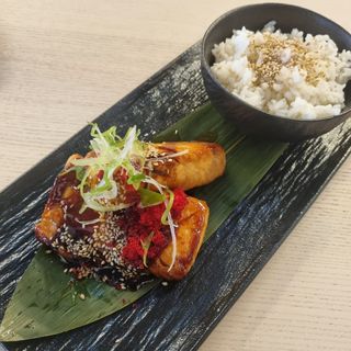 Salmon teriyaki