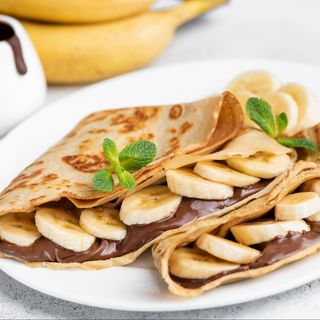 Clătite cu nutella