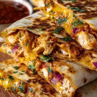 Chicken quesa melt