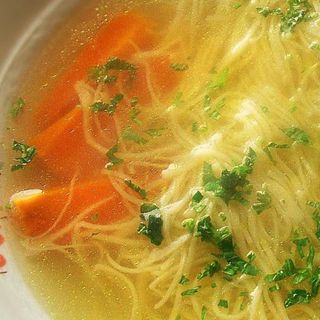 Goose comfort soup