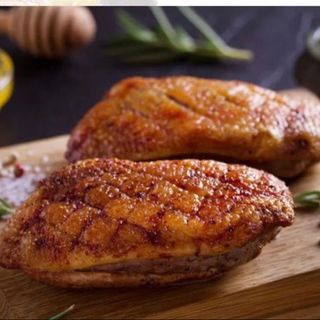 Slow duck breast
