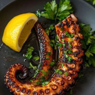 Grilled octopus