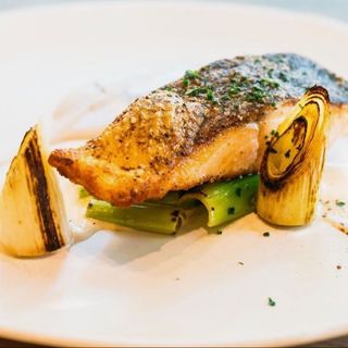 Grilled salmon