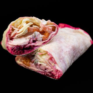 Sandwich tortilla vegetarian