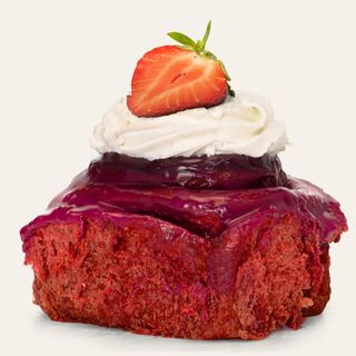 Red Velvet roll (vegan)