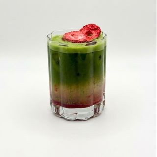 Strawberry Coconut Matcha