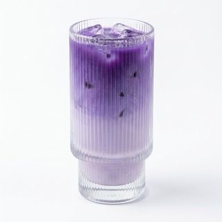 Ice White Chocolate Ube Latte