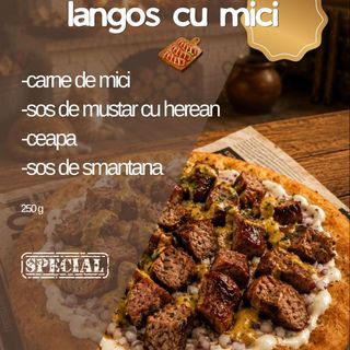Langoș cu mici