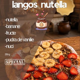 Langoș Nutella