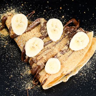 Palačinka Nutella, plazma, banana