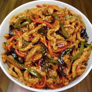 Shredded Pork鱼香肉丝Svinjetina u ljutom kineskom sosu