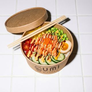 Боул З Лососем