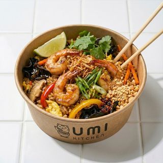 Тяхан з креветками