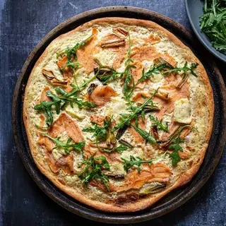 Salmon Lover pizza