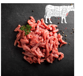 Émincé de veau - 1 kg