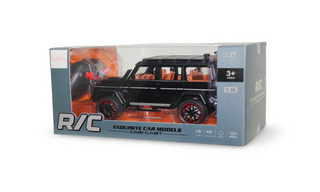 🖤 RC Mercedes-Benz G63 AMG სტილის დისტანციური მართვის ჯიპი – შავი 🚙