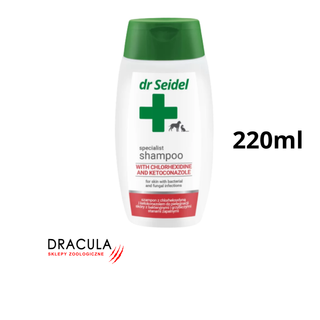 Szampon z chlorheksydyną i ketokonazolem DR. SEIDEL 220ml