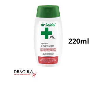 Szampon z chlorheksydyną i ketokonazolem DR. SEIDEL 220ml