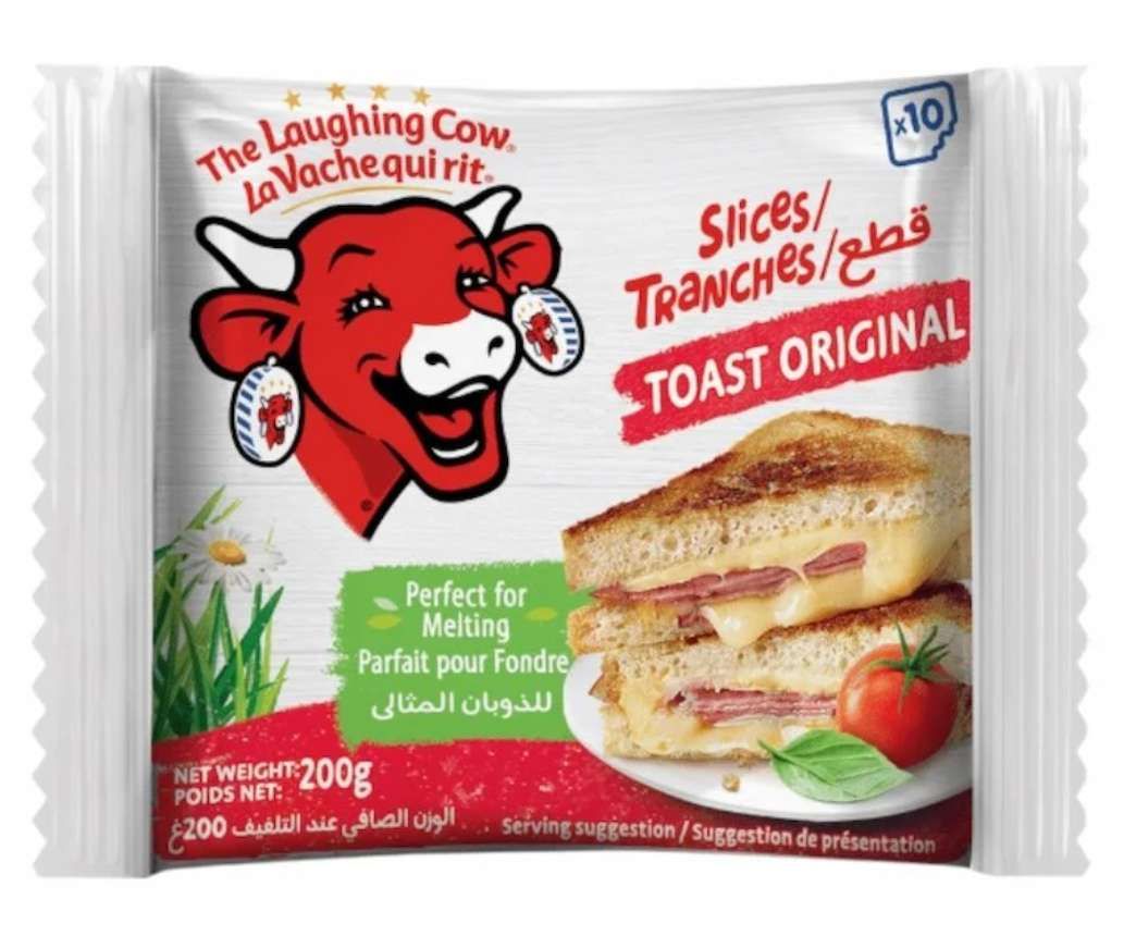 La Vache qui rit Tranches Toast Original – 10 Tranches (200 g)