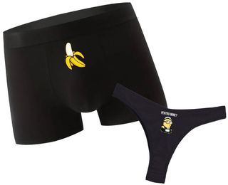 Lenjerie intimă pentru cuplu „Minion”