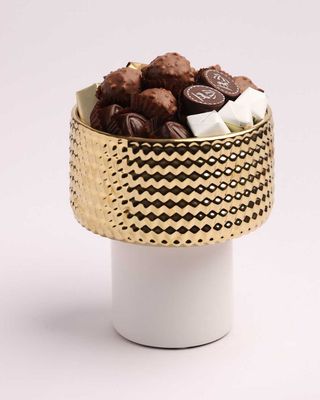 coupe Porcelaine White & Gold